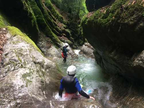 canyoning incentive annecy