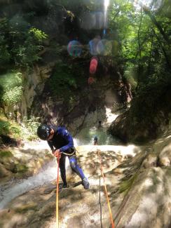 Canyoning découverte "la Boîte aux Lettres" -  ANGON La Clusaz
