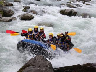 2. RAFTING LA CLUSAZ ISERE SPORTIVE DESCENTE
