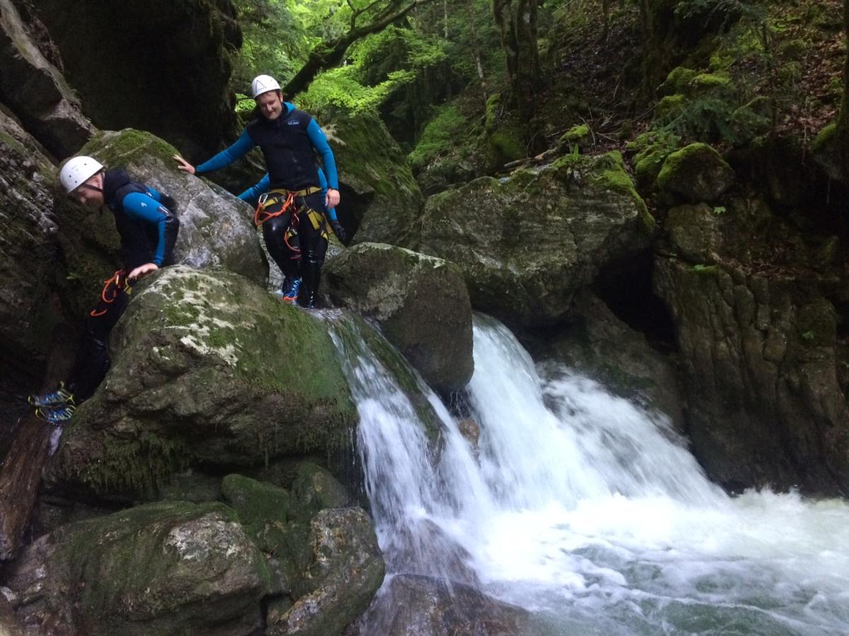Canyoning Montmin La Clusaz